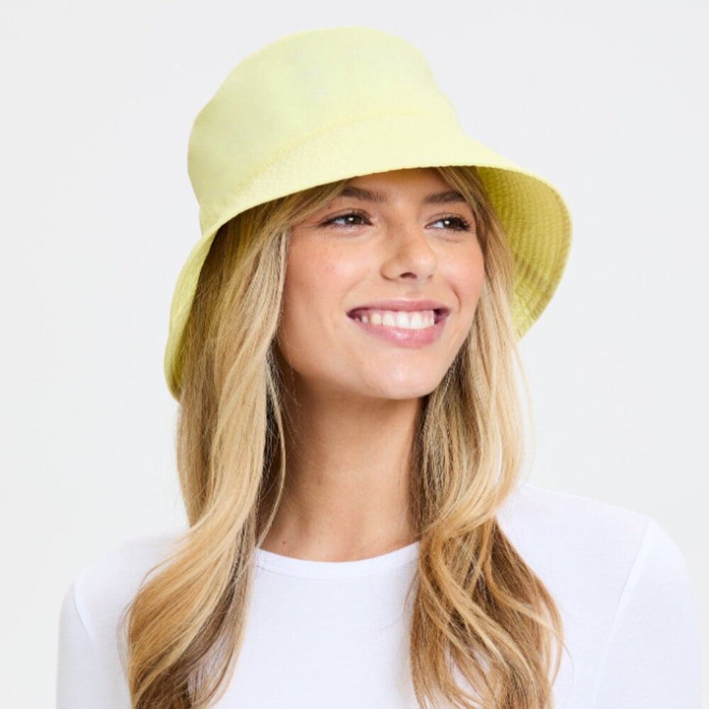 NEW Solbari Cool Yellow Bondi Bucket Hat UPF50+ - Picture 3 of 4
